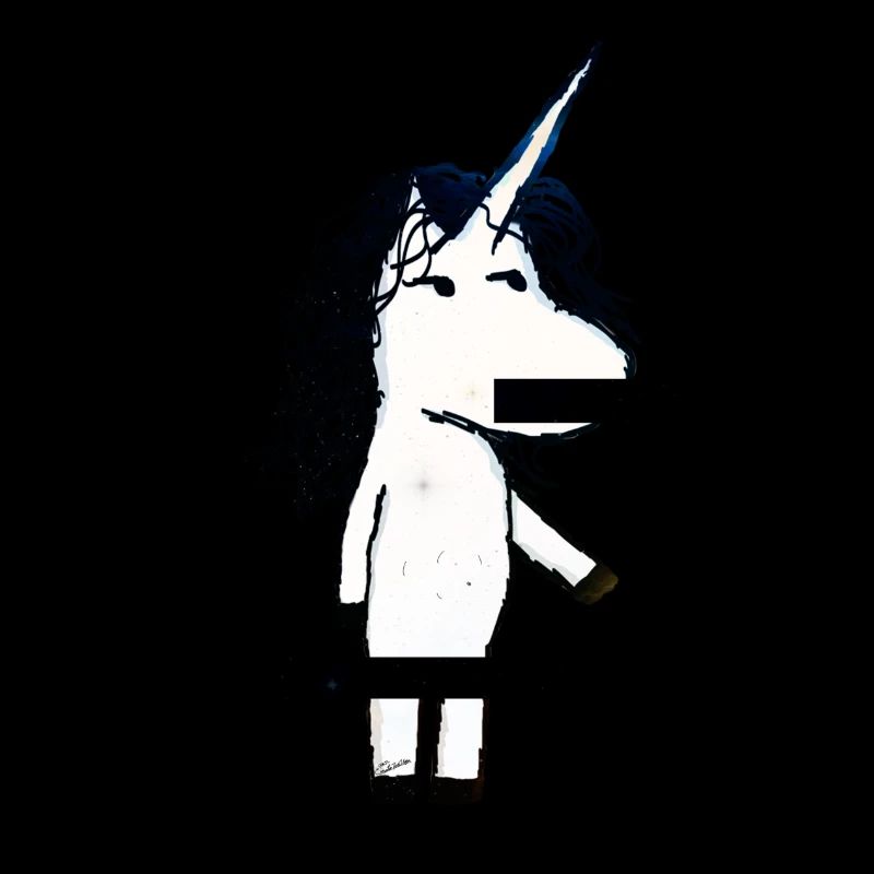 Zensiertes Einhorn