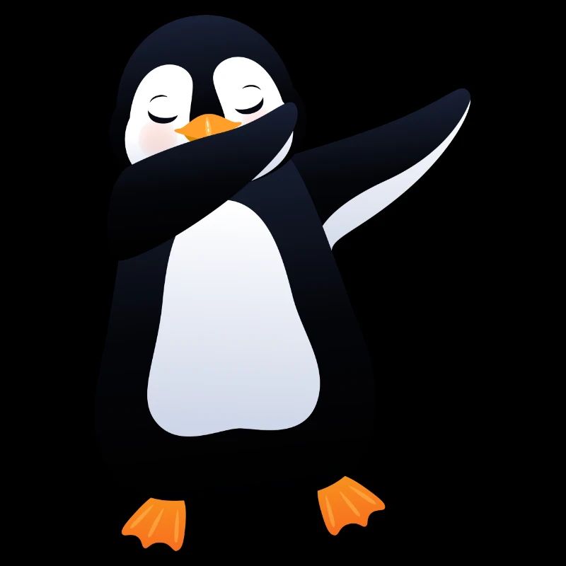 Penguin Dab Dance - Cool Gift