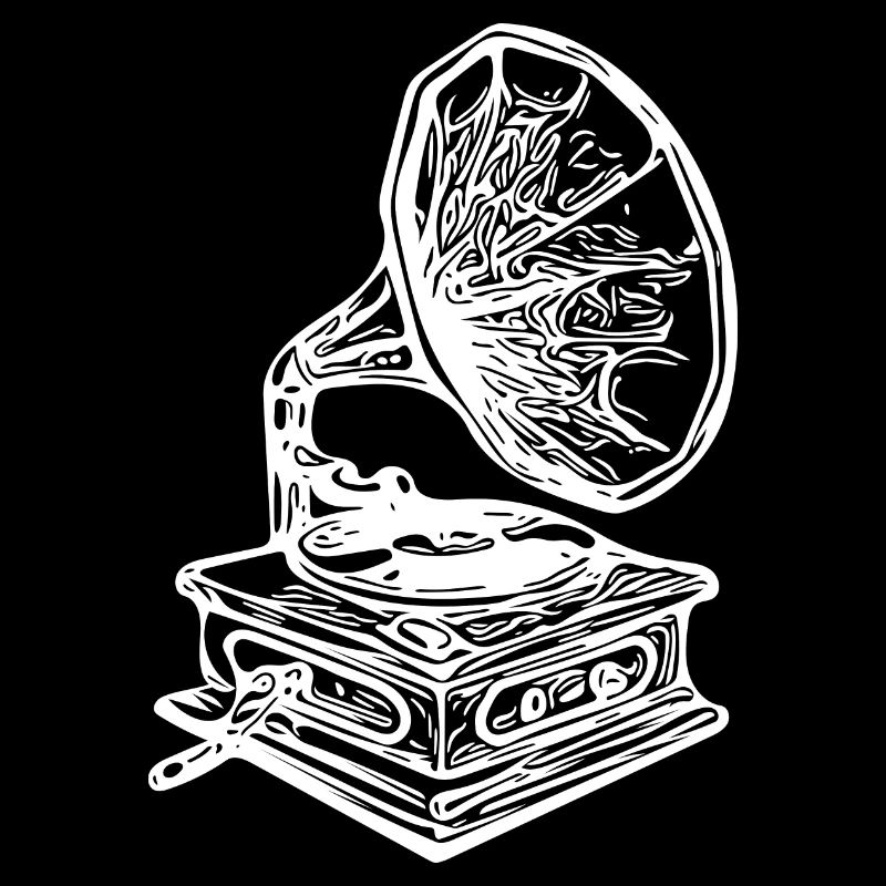 Gramophone pour jouer du vinyle analogique