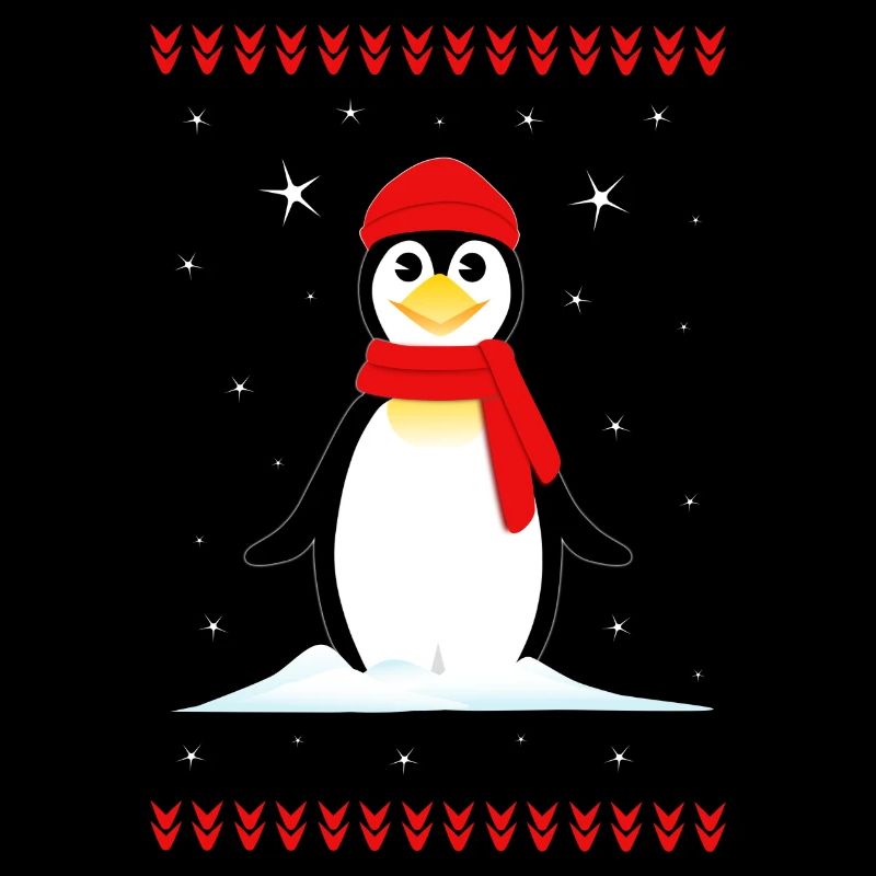 Pingouin Noël Hiver