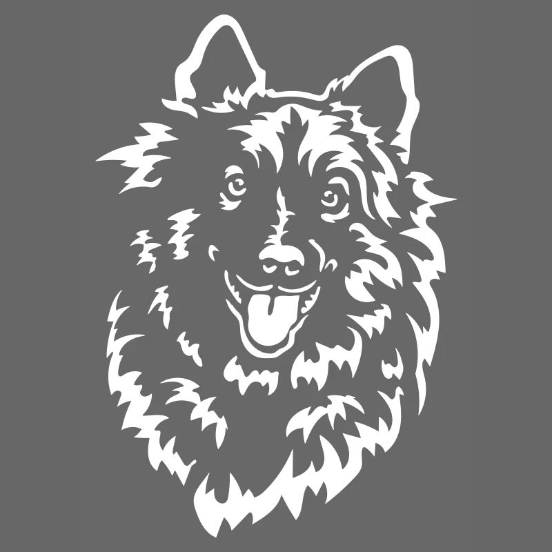 Wolfsspitz Head « Black Edition »