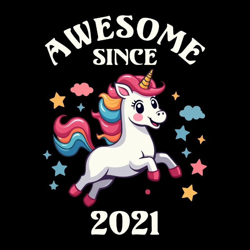 Großartigs seit 2021 - Kindergeburtstag Einhorn