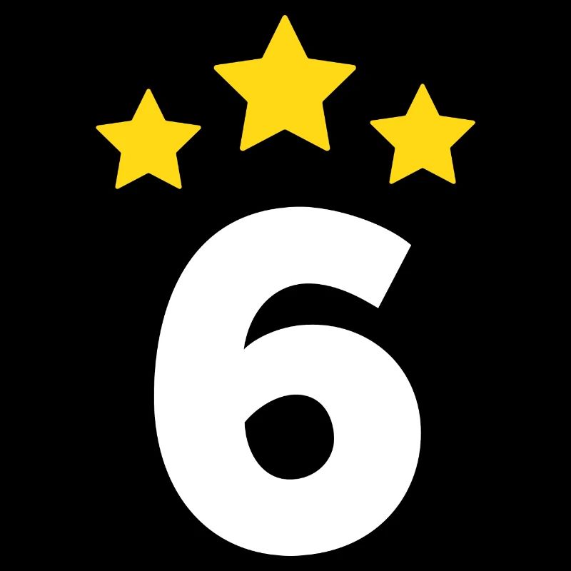 6 ans étoile - cadeau de 6e anniversaire