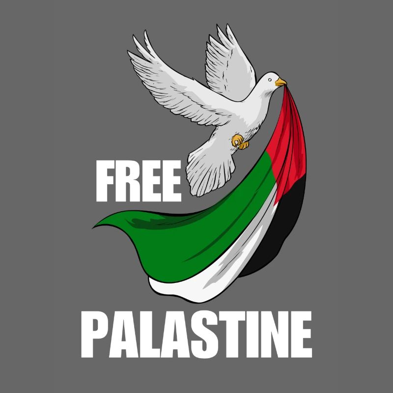 Free Palestine Design – Statement für Frieden