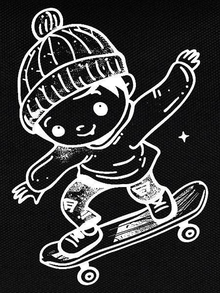 Skateboard Kid Comic