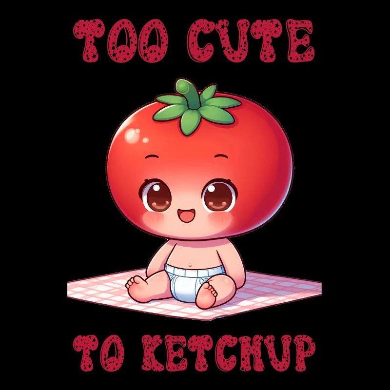 Trop mignon pour le ketchup