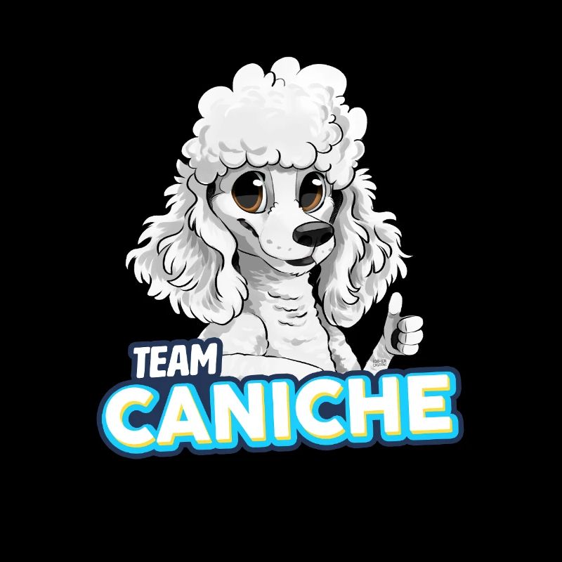 TEAM Caniche - Blanc