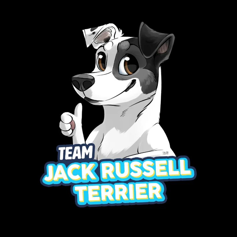 TEAM Jack Russell Terrier - Black