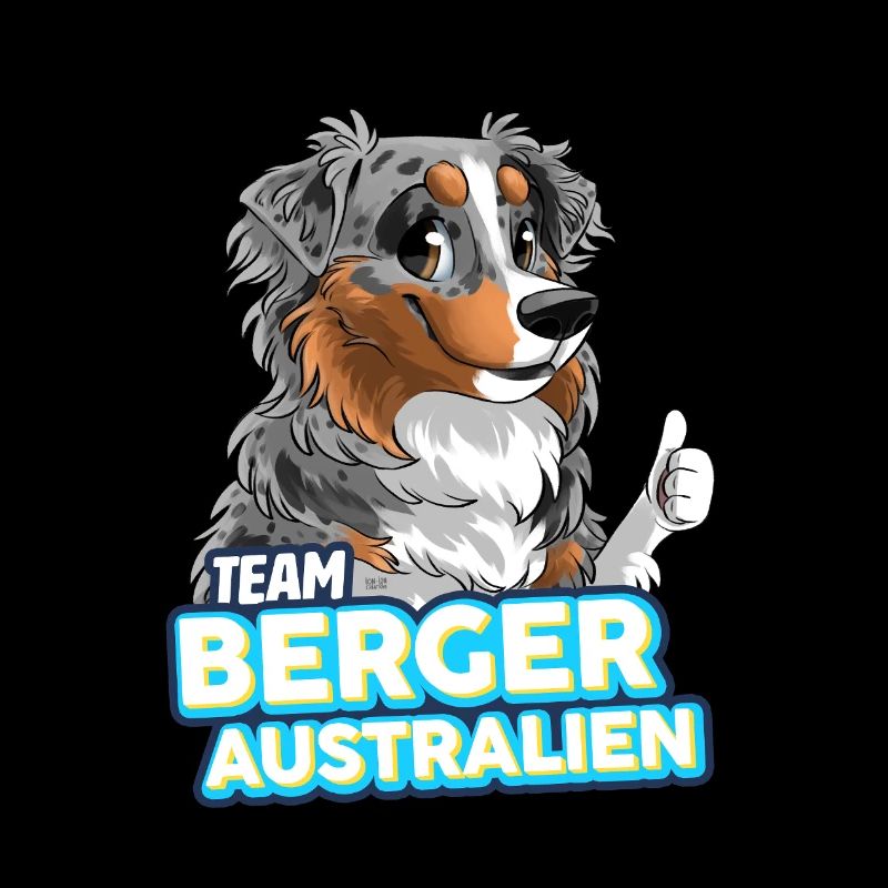 TEAM Australian Shepherd - Blau Merle Tricolor