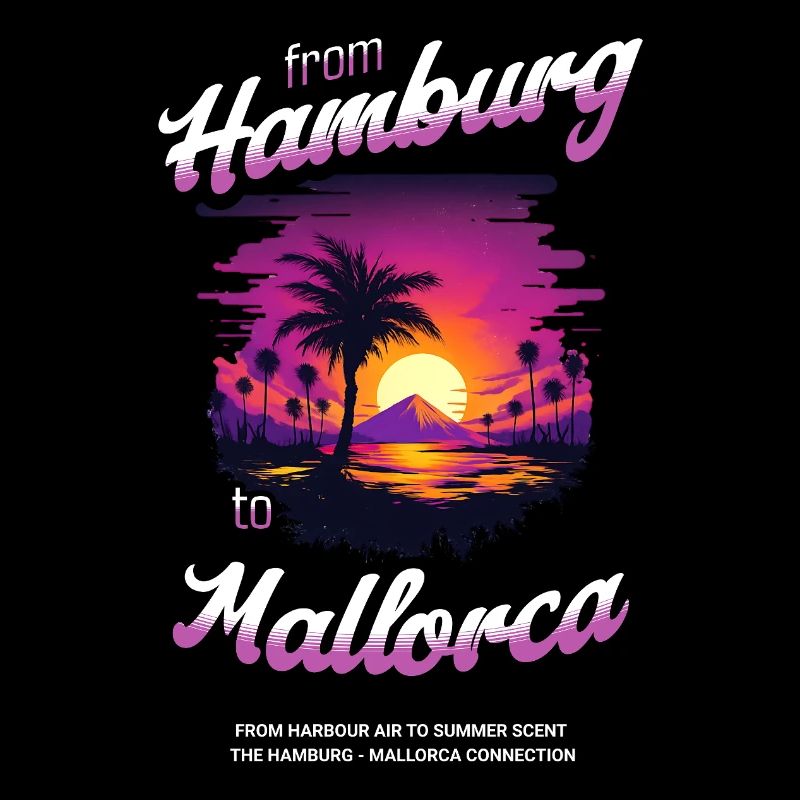 De Hambourg à Majorque - Édition Texte Violet