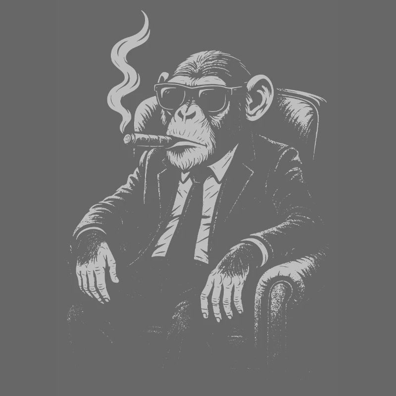 Cigar Ape in Suit