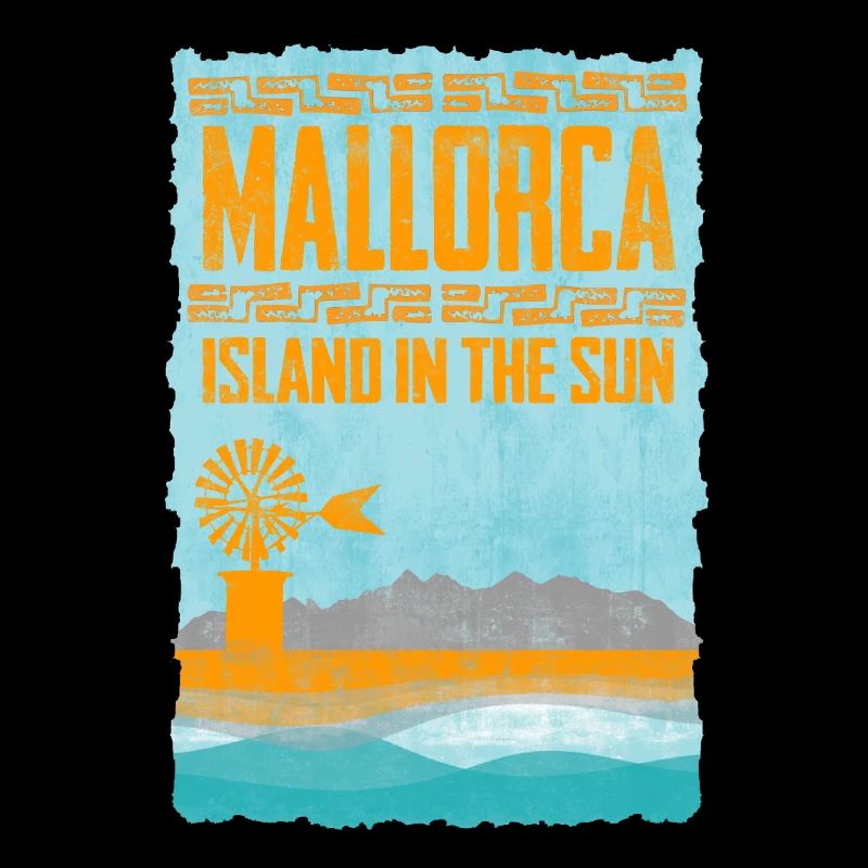 Mallorca Insel im Sonnenschein