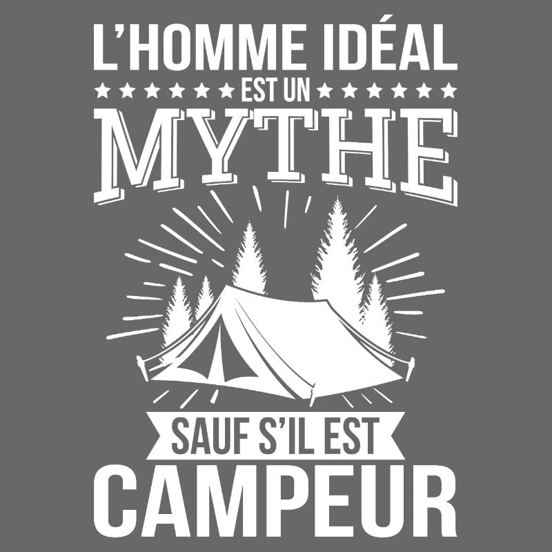 Der ideale Mann ist ein Mythos, es sei denn, er ist ein Camper