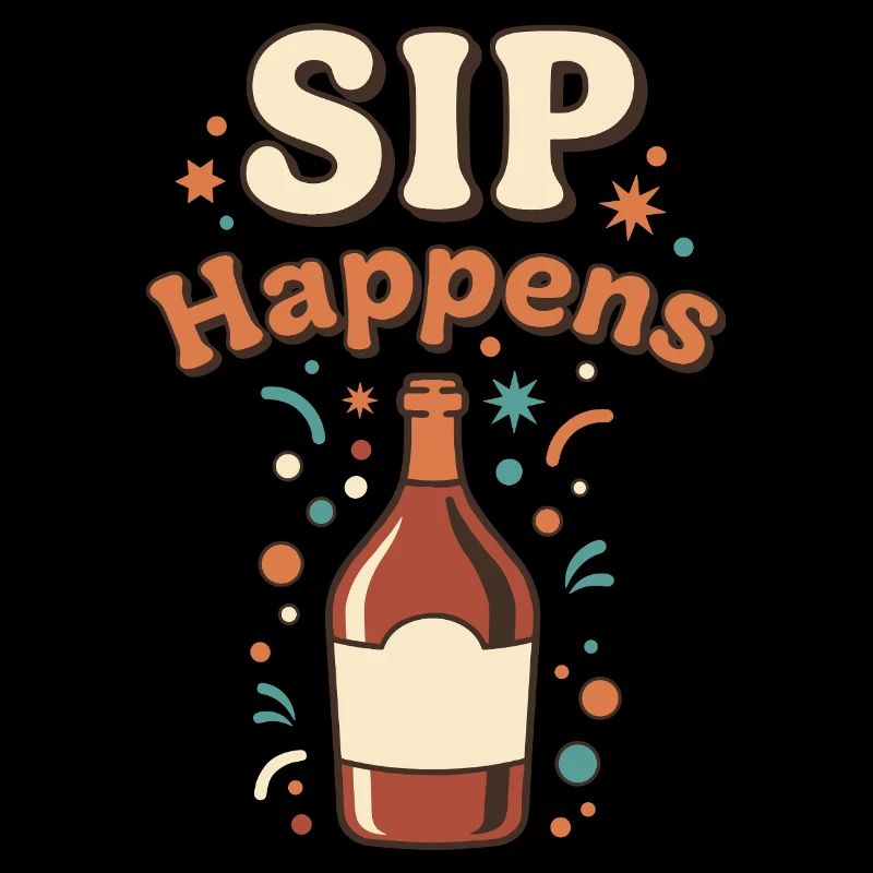 Sip Happens Party Flasche