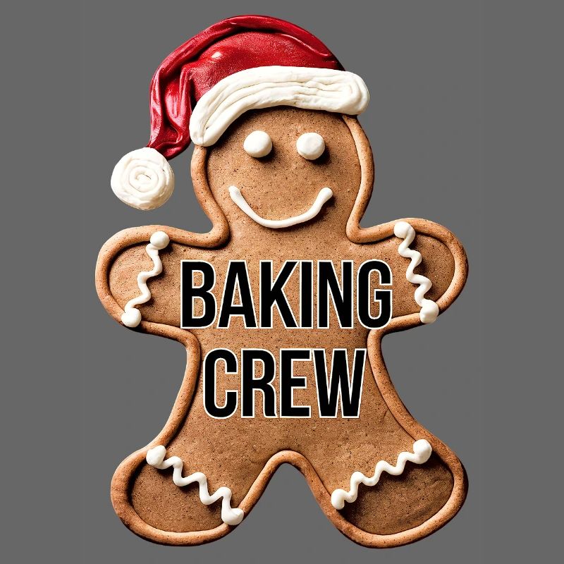 Baking Crew Gingerbread Man Cuisson de Noël