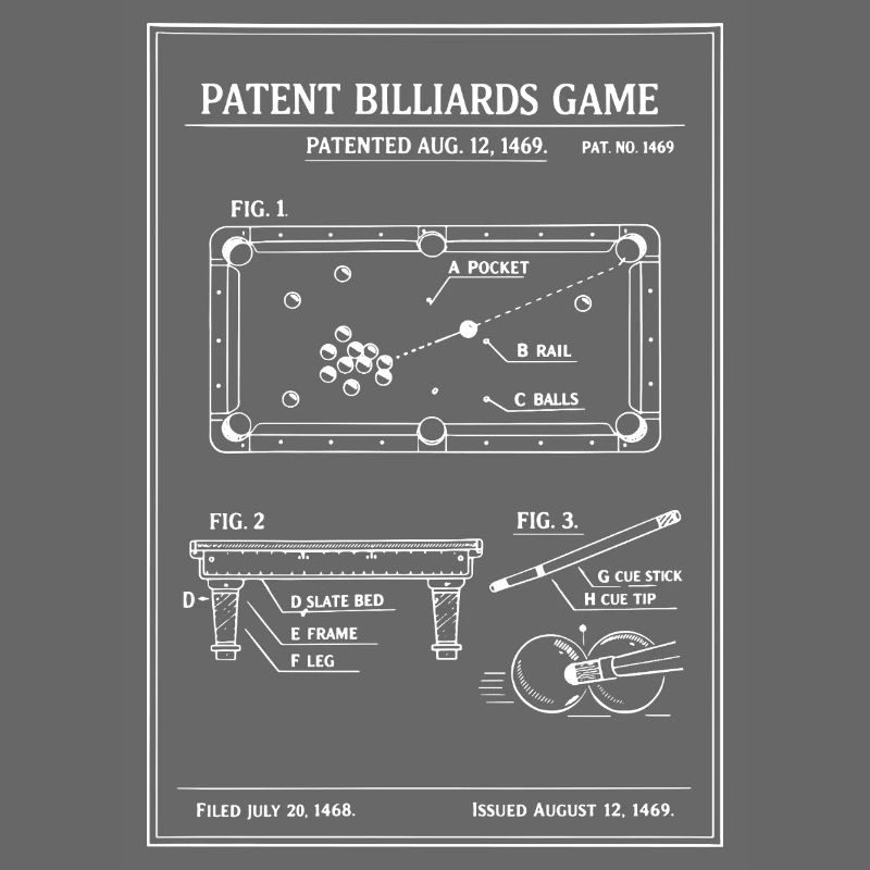 Patent-Billard-Bauplan