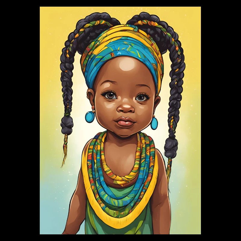 Afrikanisches Mädchen