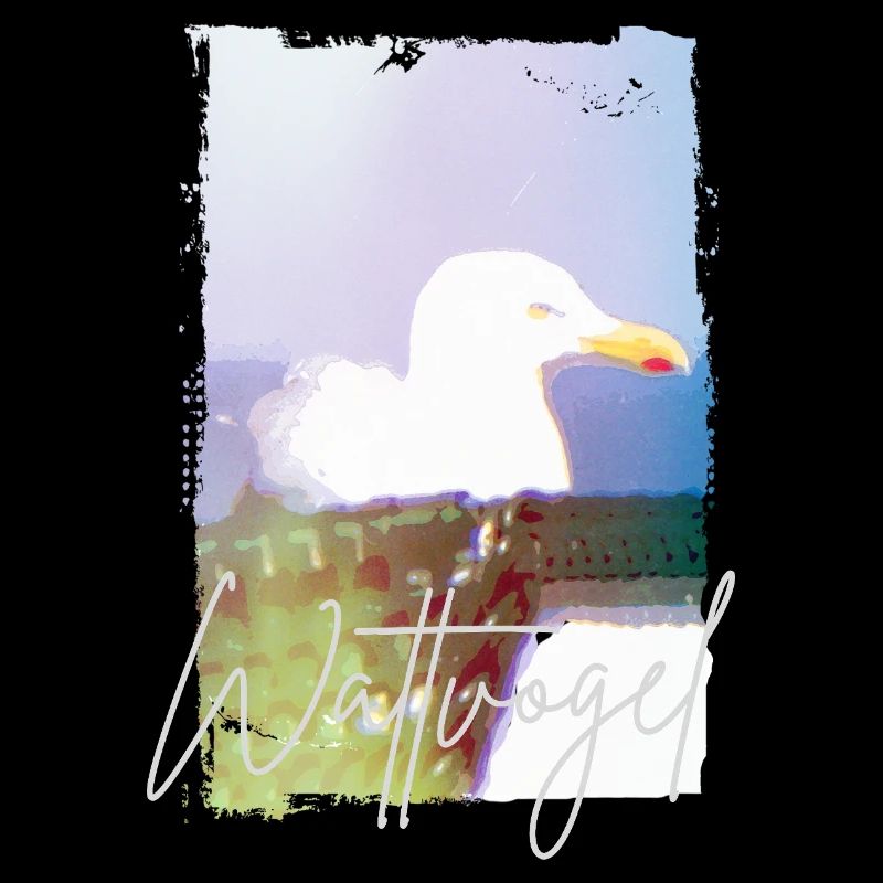 Wattvogel® Nordsee Möwe – Strandkorb Moment 