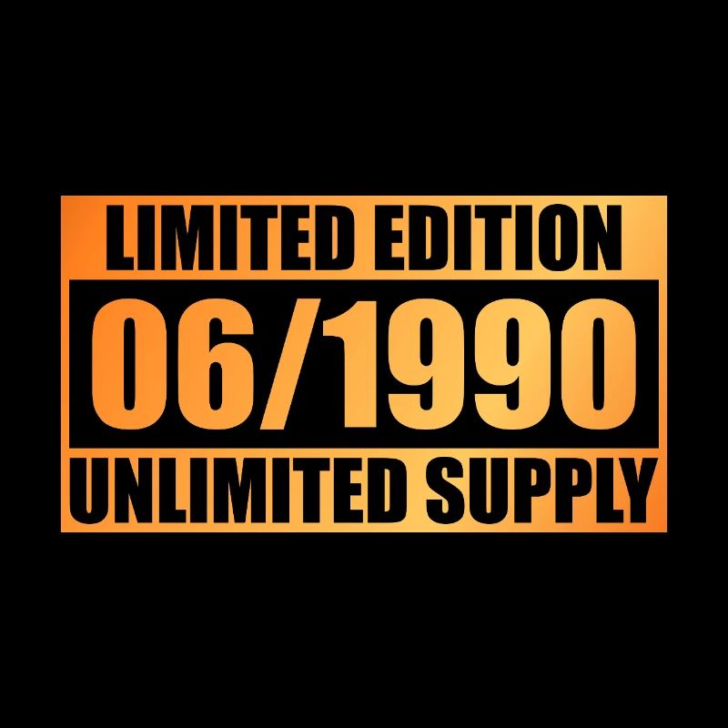35th Anniversary Limited Edition - ꝏ Supply 06/1990