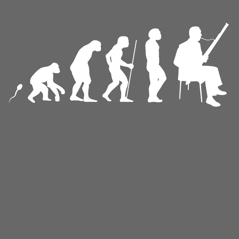 Fagott Evolution Fun Shirt