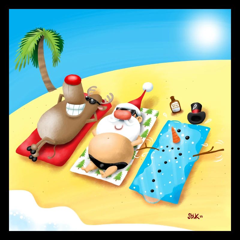 Weihnachts Strand