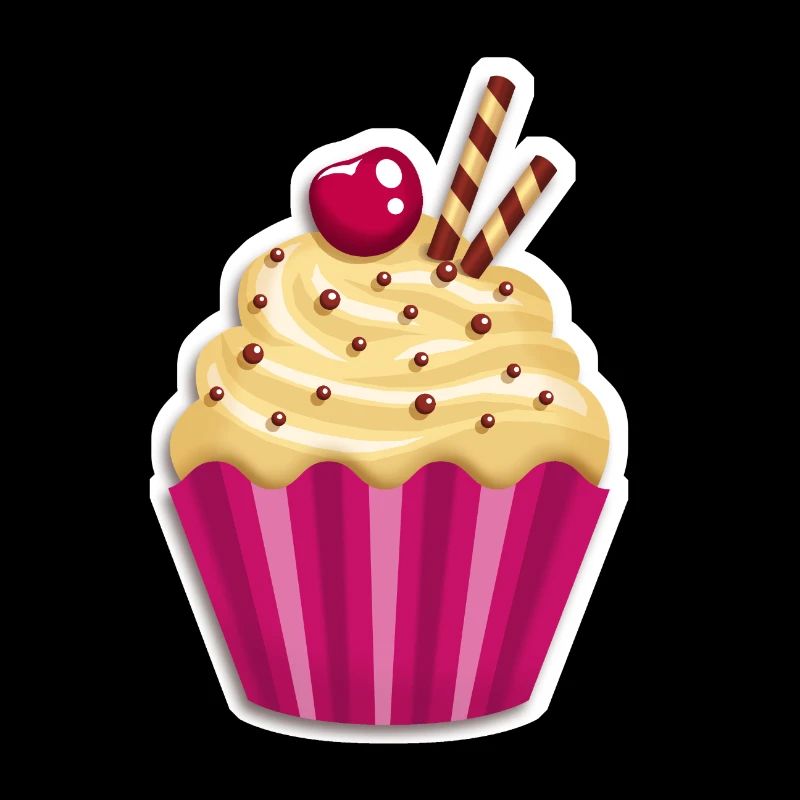 Cupcake - Muffin - Donut - Ice cream - chocolate -