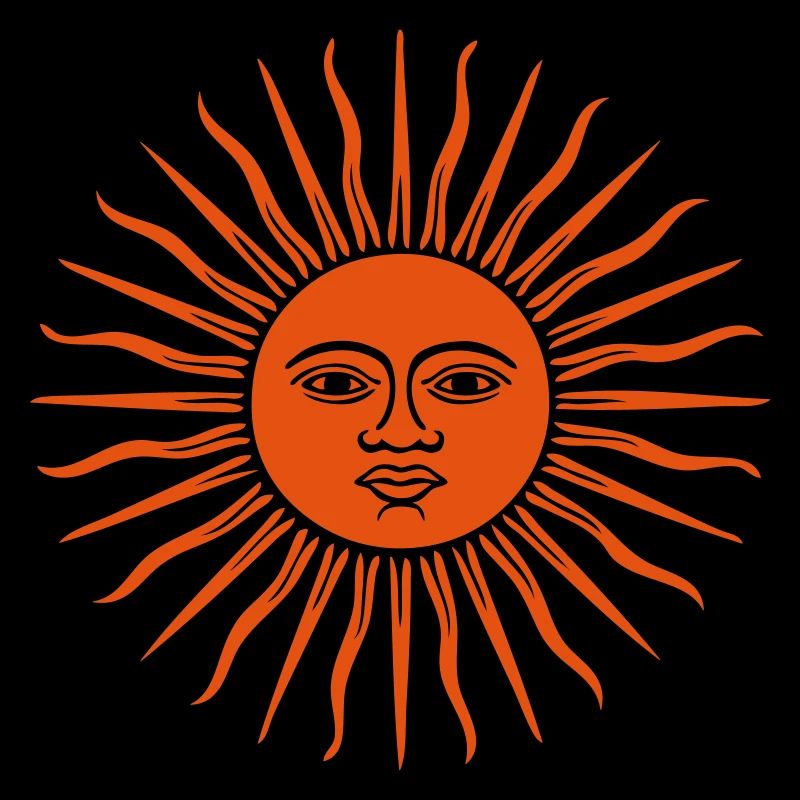 soleil argentine sol de Mayo argentin