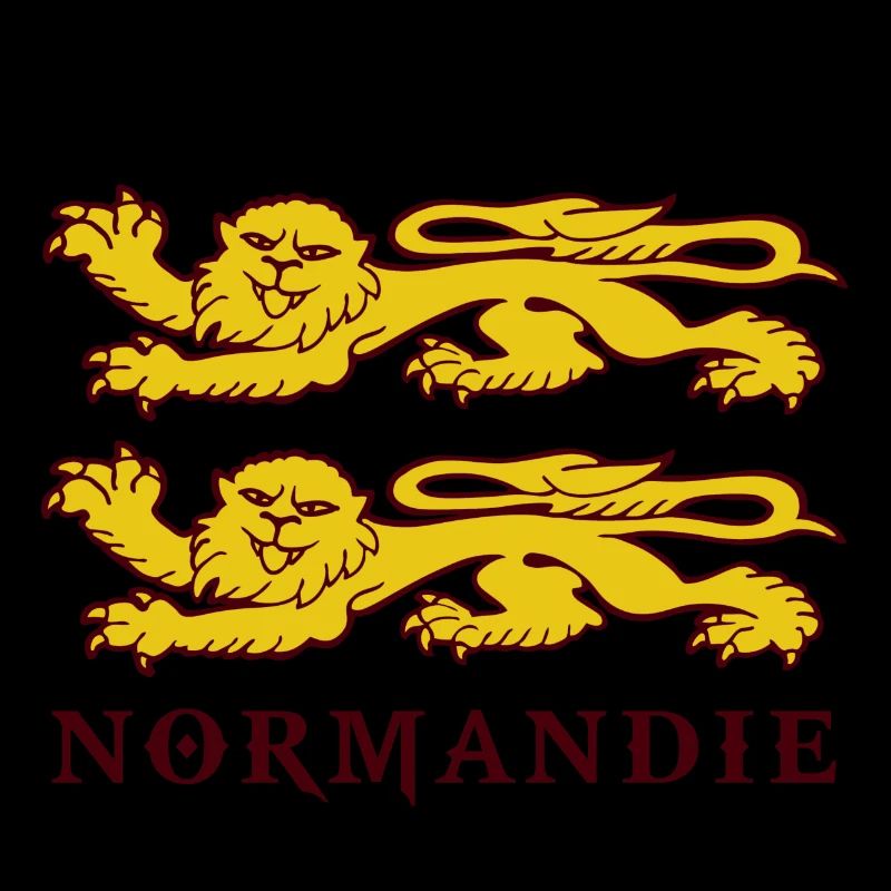 drapeau Normand blason de Normandie