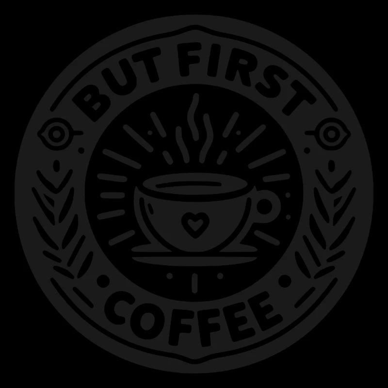 Aber der erste Kaffee