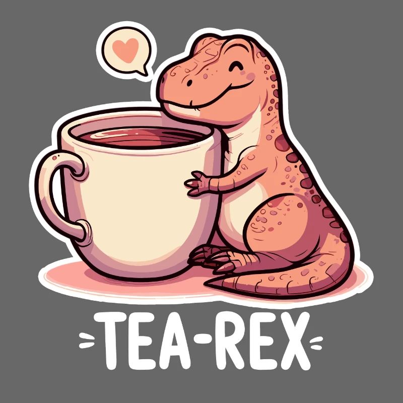 Tee Rex Tee-Rex Teetrinker Geschenk