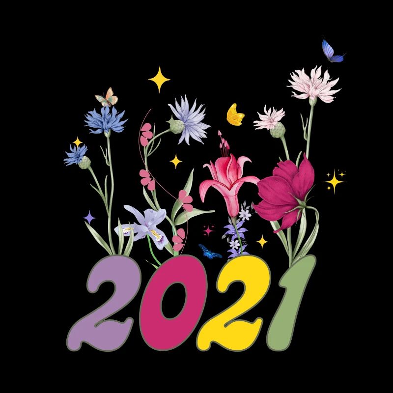 Année de naissance 2021 fleurs sauvages