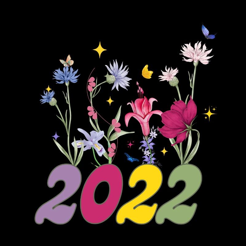 Année de naissance 2022 fleurs sauvages