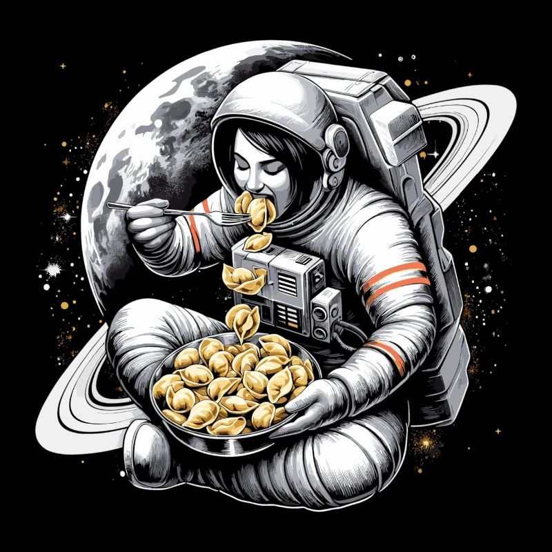 Astronaut Astronaut Pelmeni Delicious Gift