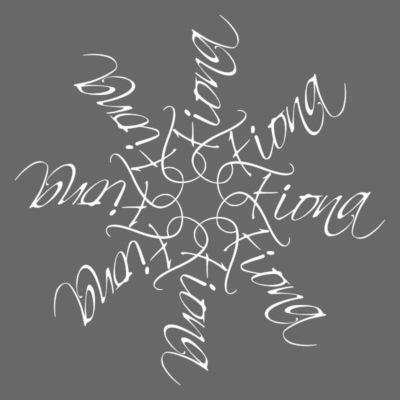 Fiona Name Name Mandala