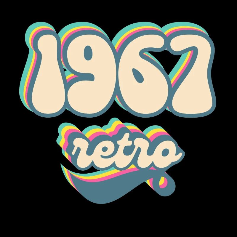 1967 retro idée cadeau