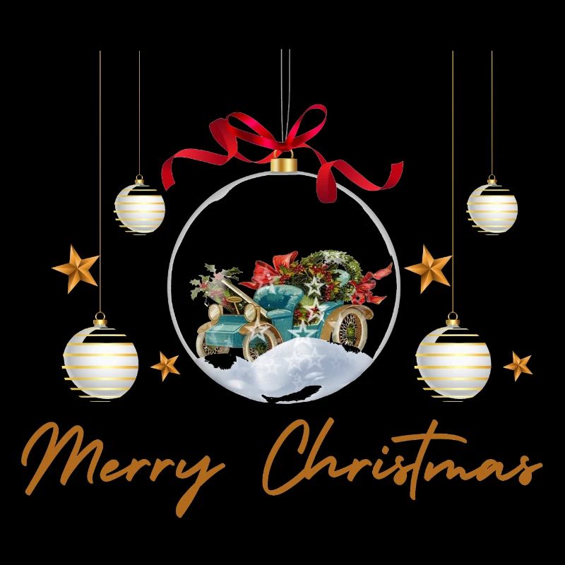 Merry Crirstmas Kugeln