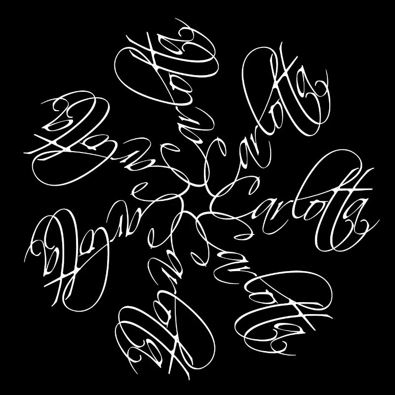 Carlotta Name Name Mandala
