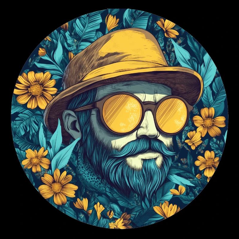Botanischer Flair: Stilvoller Retro-Look!