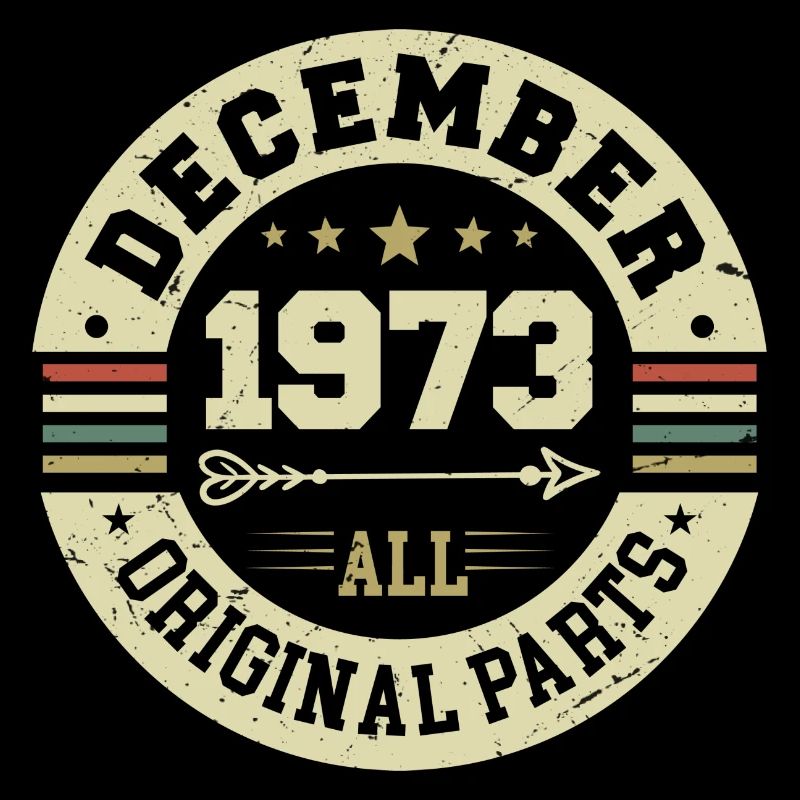 Légendes Anniversaire Décembre 1973 Naissance Cadeau