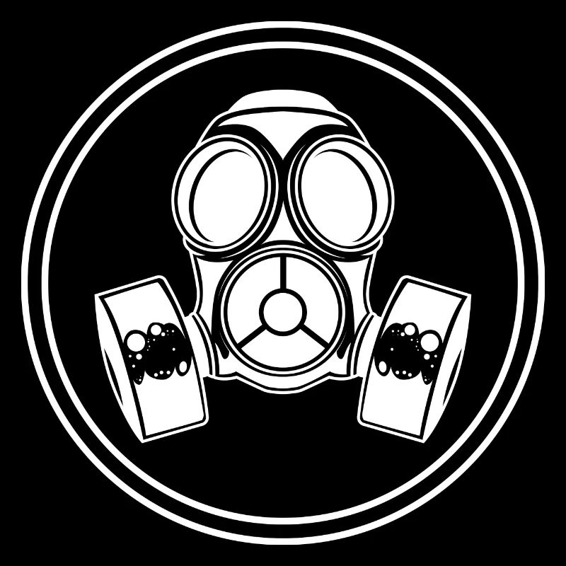 Icône de masque à gaz