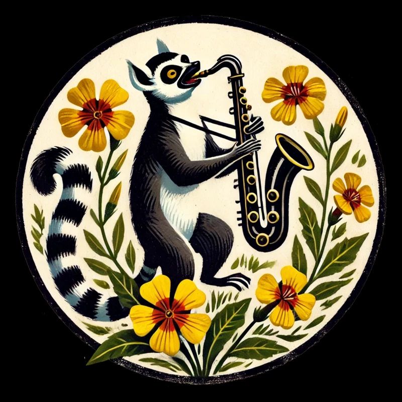 Saxophone Lemur
