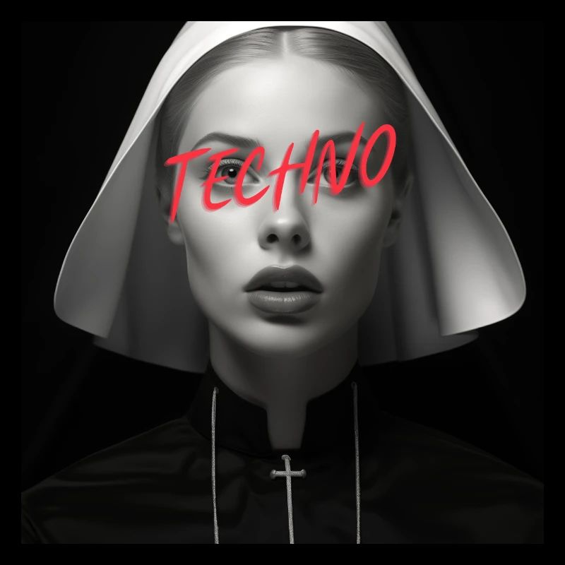 Techno Nun - Rave Design