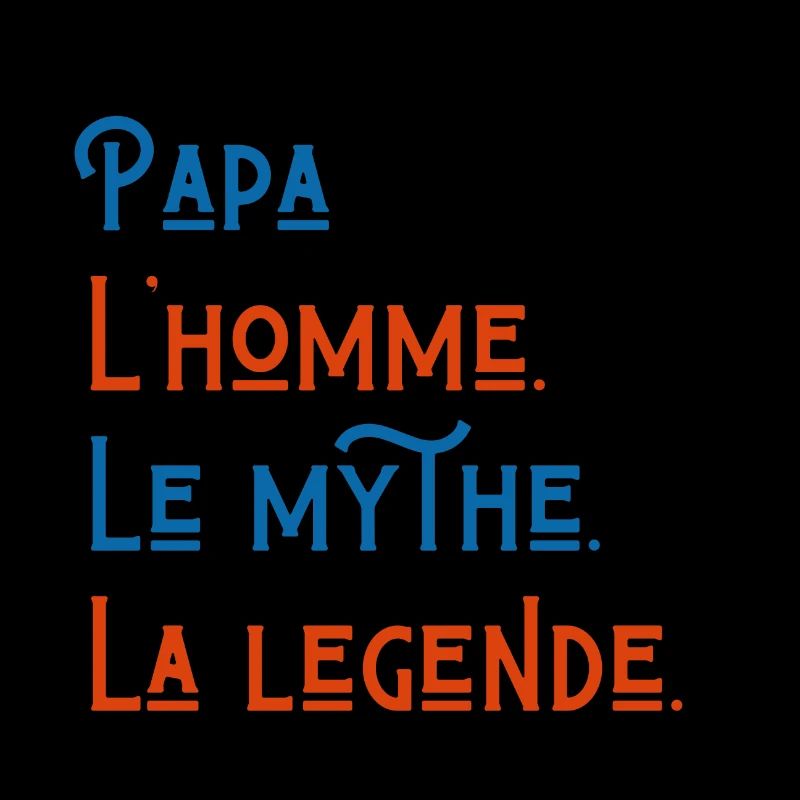 Papa der Mann der Mythos die Legende - Geschenkidee Papa