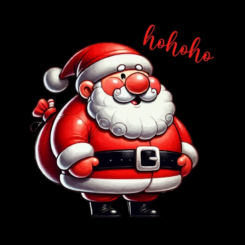 weihnachtsmann comic hohoho