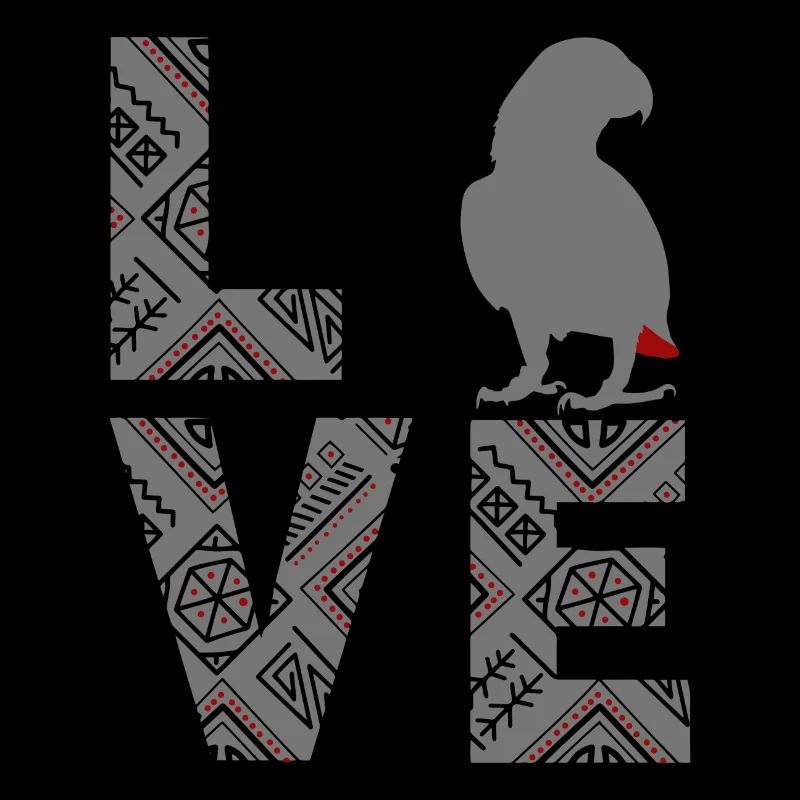 African grey parrot