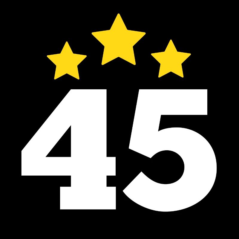 45 ans étoile - cadeau 45e anniversaire