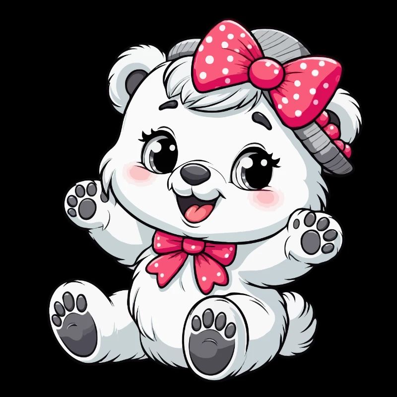 Kleinkind Eisbär Mädchen