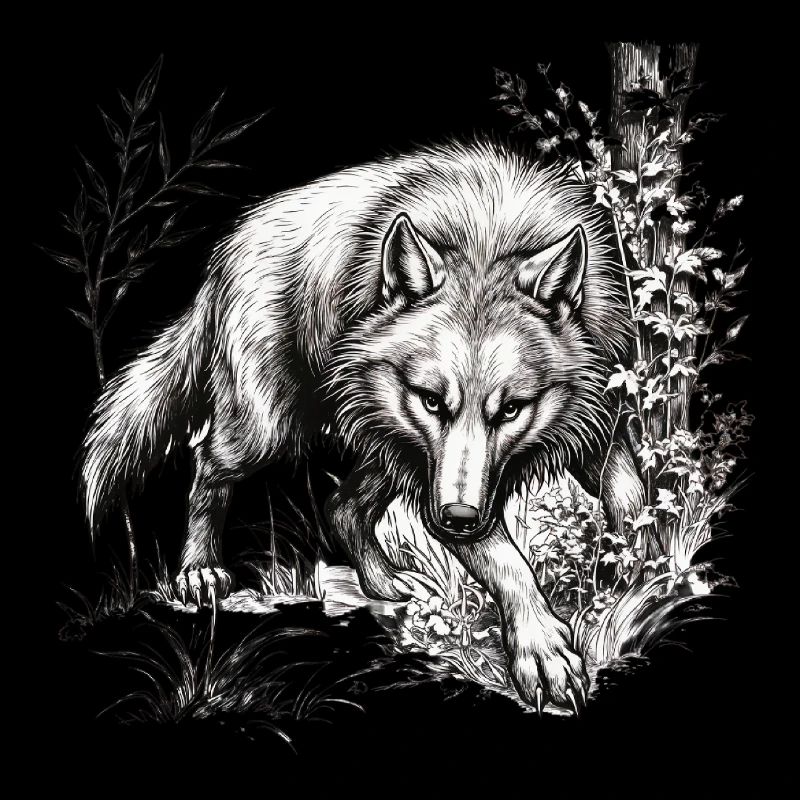 Wolf lauert