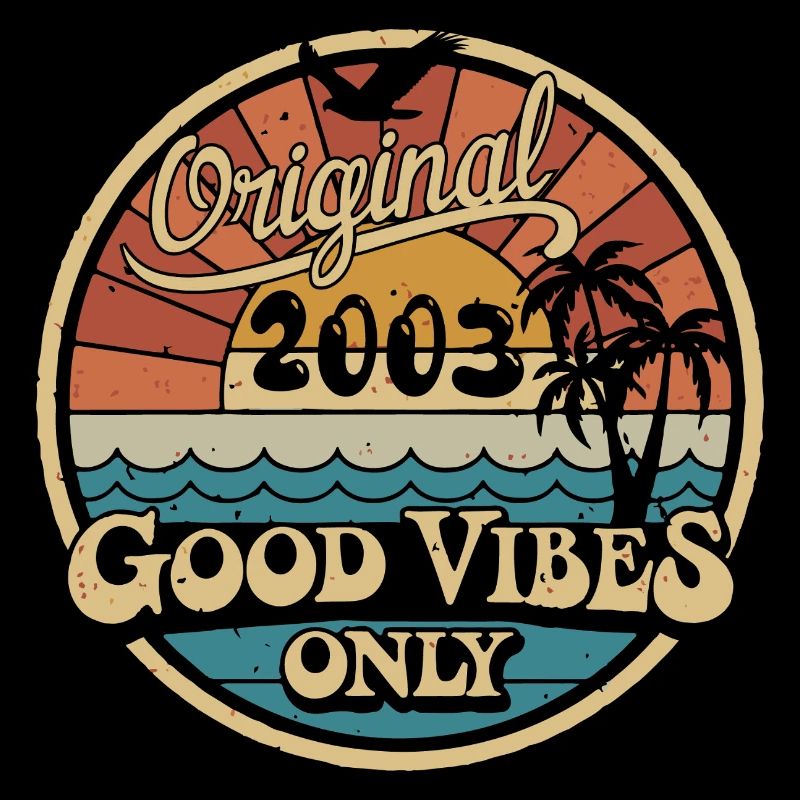 Original 2003 Vintage 2003 Birthday Retro 2003