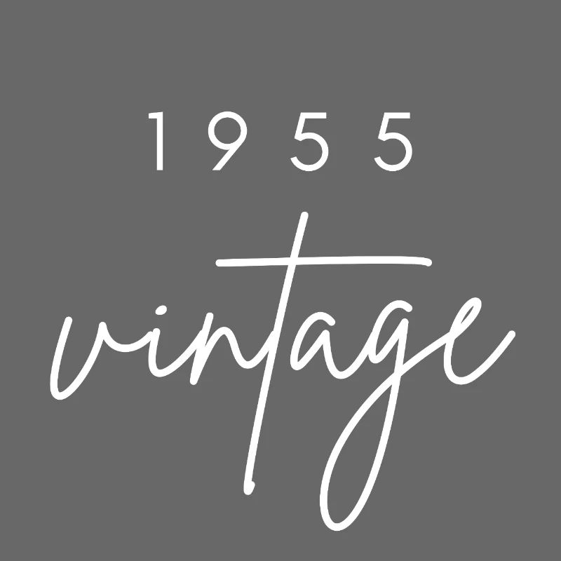 Anniversaire 1955 vintage